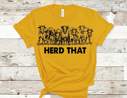 Herd That Cows Screen Print - Arizona Born Screens & Things