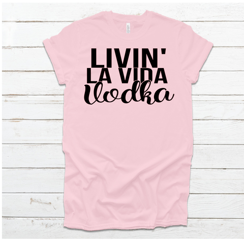 Livin’ La Vida Vodka Screen Print - Arizona Born Screens & Things